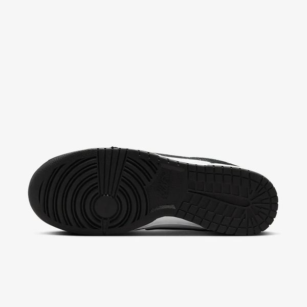 Оригінальні чоловічі кросівки Nike Dunk Low Suede Panda "Black / White" (FQ8249-100) FQ8249-100 фото
