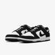 Оригінальні чоловічі кросівки Nike Dunk Low Suede Panda "Black / White" (FQ8249-100) FQ8249-100 фото 2