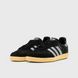 Оригинальные женские кроссовки adidas Samba OG "Core black / Matte silver / Almost yellow" (IE8128) IE8128 фото 2