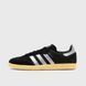 Оригинальные женские кроссовки adidas Samba OG "Core black / Matte silver / Almost yellow" (IE8128) IE8128 фото 1