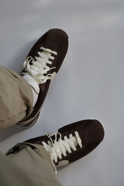 Оригинальные кроссовки Nike Cortez Textile "Baroque Brown/Sail/Light Orewood Brown" (HF0263-200) HF0263-200 фото