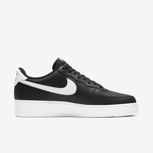 Оригінальні чоловічі кросівки Nike Air Force 1 `07 Low "Black / White" (CT2302-002) CT2302-002 фото