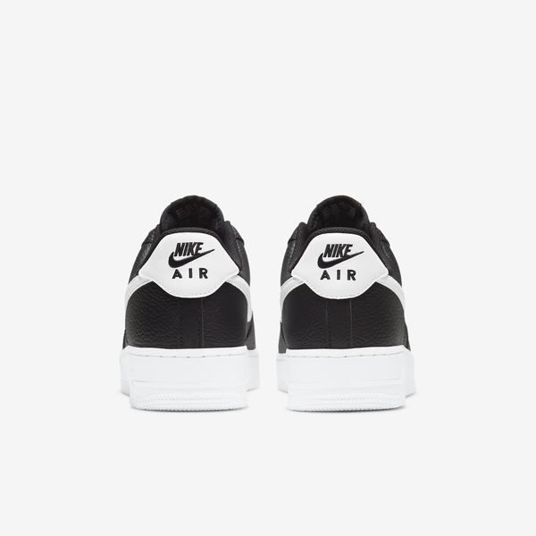 Оригінальні чоловічі кросівки Nike Air Force 1 `07 Low "Black / White" (CT2302-002) CT2302-002 фото