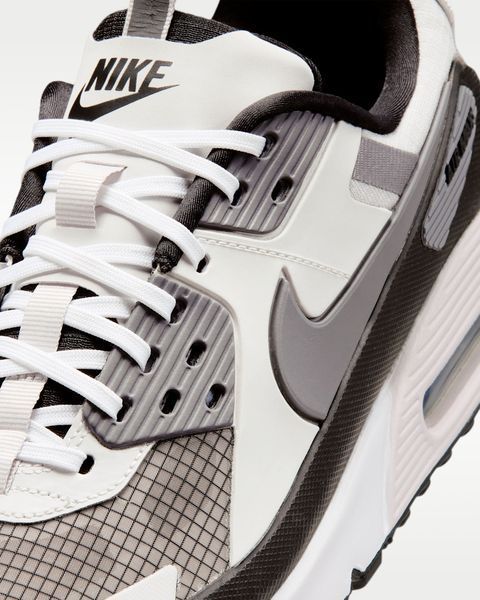 Оригінальні чоловічі кросівки Nike Air Max 90 Drift "Vast Grey / White / Black / Pencil Point" (IO1908-078) IO1908-078 фото