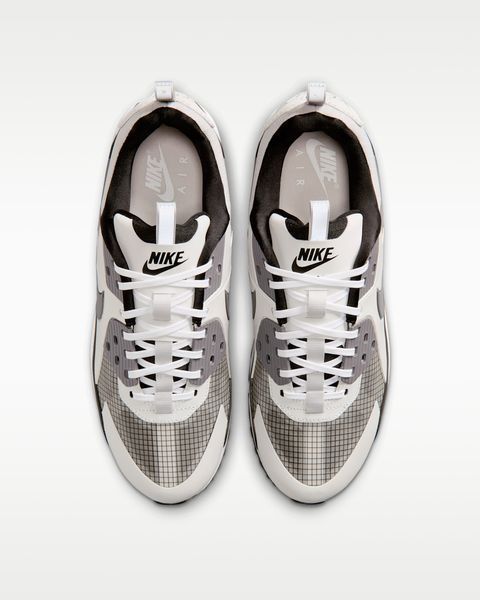 Оригінальні чоловічі кросівки Nike Air Max 90 Drift "Vast Grey / White / Black / Pencil Point" (IO1908-078) IO1908-078 фото