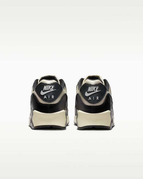 Оригінальні кросівки Nike Air Max 90 "Sail/Black/Anthracite/Light Smoke Grey" (IO4468-100) IO4468-100 фото