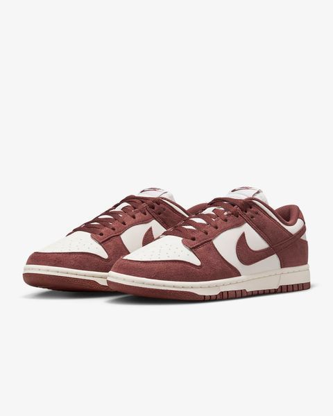 Оригінальні жіночі кросівки Nike Dunk Low "Phantom/Sail/White/Red Sepia" (HJ7673-001) HJ7673-001 фото