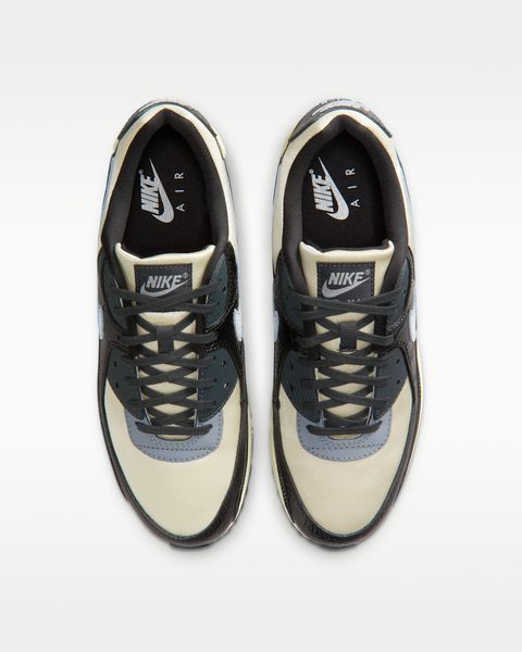 Оригінальні кросівки Nike Air Max 90 "Sail/Black/Anthracite/Light Smoke Grey" (IO4468-100) IO4468-100 фото