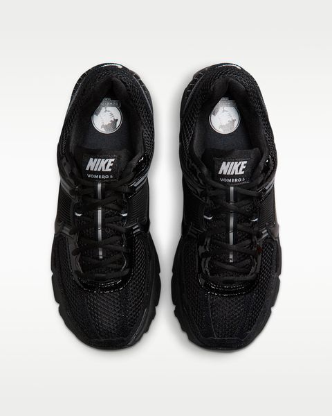 Оригинальные женские кроссовки Nike Zoom Vomero 5 "Black/Metallic Silver/Anthracite" (II6236-001) II6236-001 фото