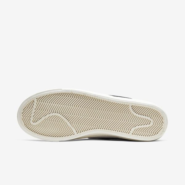 Оригінальні жіночі кросівки Nike Wmns Blazer Mid 77 Leather "White / Black" (CZ1055-100) CZ1055-100 фото
