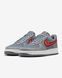 Оригинальные мужские кроссовки Nike Air Force 1 '07 LV8 "Cool Grey/Team Crimson/Summit White/Rust Factor" (IB6842-001) IB6842-001 фото 2