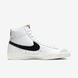 Оригінальні жіночі кросівки Nike Wmns Blazer Mid 77 Leather "White / Black" (CZ1055-100) CZ1055-100 фото 6