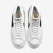Оригінальні жіночі кросівки Nike Wmns Blazer Mid 77 Leather "White / Black" (CZ1055-100) CZ1055-100 фото 8
