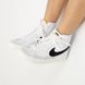 Оригінальні жіночі кросівки Nike Wmns Blazer Mid 77 Leather "White / Black" (CZ1055-100) CZ1055-100 фото 1