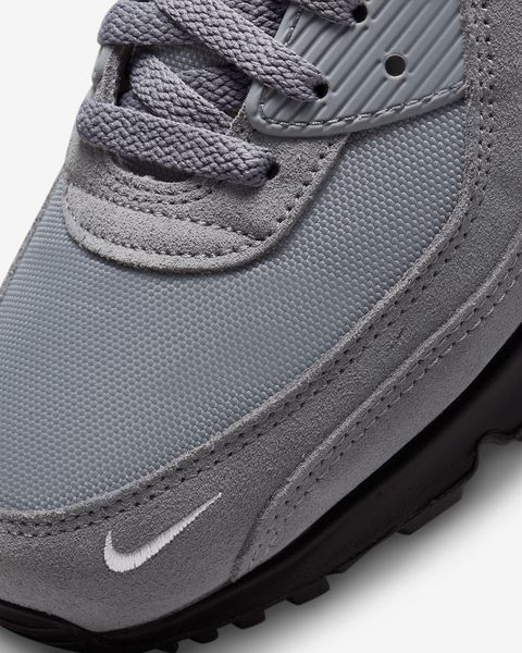 Оригінальні чоловічі кросівки Nike Air Max 90 "Grey / Light Photo Blue / Metallic Silver / Black" (DO6706-002) DO6706-002 фото