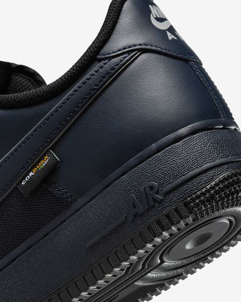 Оригінальні кросівки Nike Air Force 1 '07 LV8 CORDURA "Dark Obsidian / Black / Metallic Silver" (IM6001-475) IM6001-475 фото