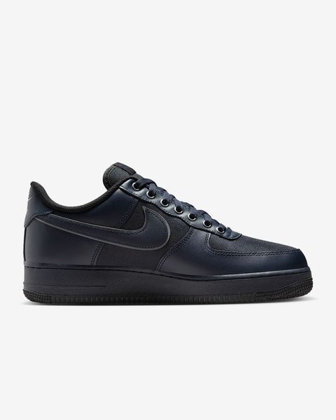 Оригінальні кросівки Nike Air Force 1 '07 LV8 CORDURA "Dark Obsidian / Black / Metallic Silver" (IM6001-475) IM6001-475 фото