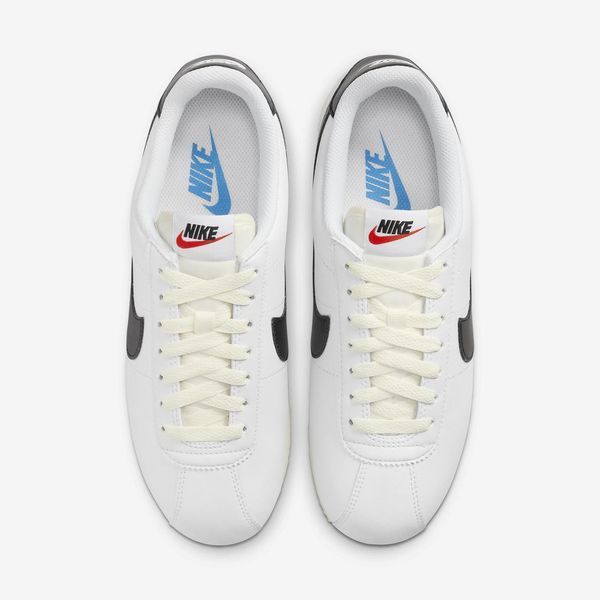 Оригінальні жіночі кросівки Nike Wmns Cortez "White / Light Photo Blue / Black" (DN1791-100) DN1791-100 фото