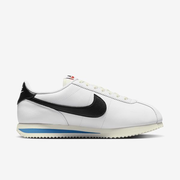 Оригінальні жіночі кросівки Nike Wmns Cortez "White / Light Photo Blue / Black" (DN1791-100) DN1791-100 фото