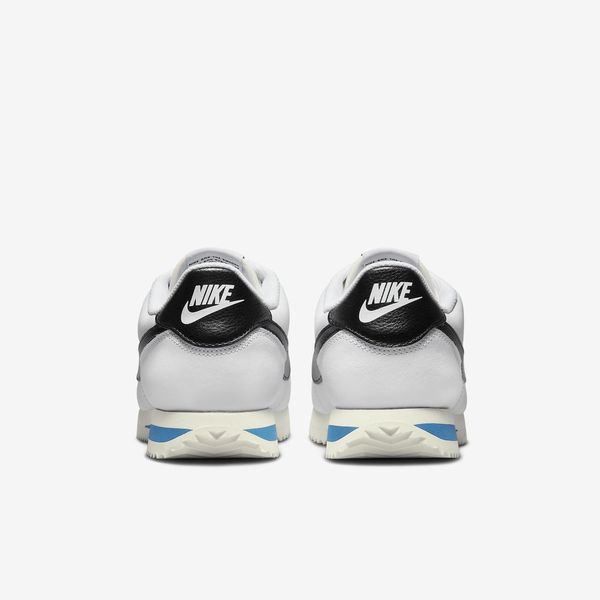 Оригінальні жіночі кросівки Nike Wmns Cortez "White / Light Photo Blue / Black" (DN1791-100) DN1791-100 фото