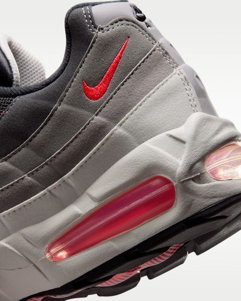 Оригінальні чоловічі кросівки Nike Air Max 95 Big Bubble Premium"Anthracite/Light Graphite/Solar Red" (IV6425-060) IV6425-060 фото