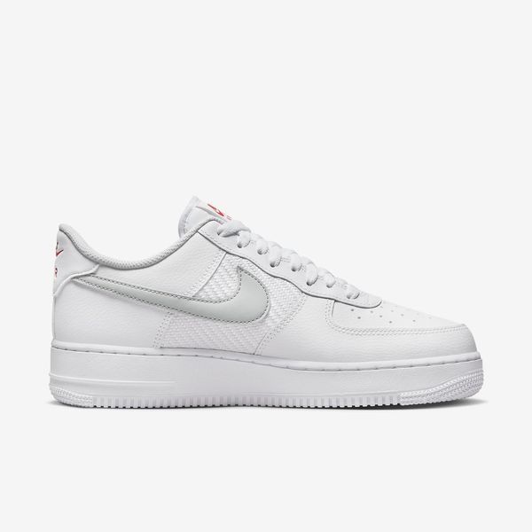 Оригінальні чоловічі кросівки Nike Air Force 1 '07 Double Swoosh "White" (FD0666-100) FD0666-100 фото