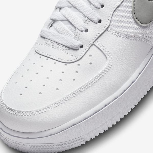 Оригінальні чоловічі кросівки Nike Air Force 1 '07 Double Swoosh "White" (FD0666-100) FD0666-100 фото