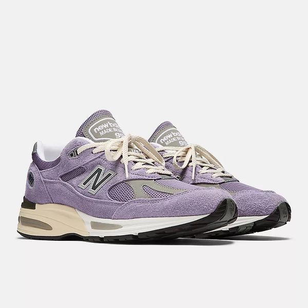 Оригинальные кроссовки New Balance 991v2 Made in UK "Dusk/Purple Sage/Moon Mist" (U991LV2) U991LV2 фото