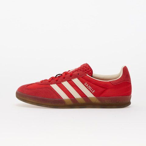 Оригінальні кросівки adidas Gazelle Indoor "Red/ Better Scarlet/ Crew White" (JS1411) JS1411 фото