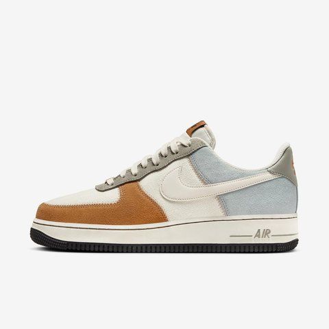 Оригинальные мужские кроссовки Nike Air Force 1 '07 LV8 "Light Pumice/Dark Stucco/Monarch/Ivory" (FZ6684-001) FZ6684-001 фото