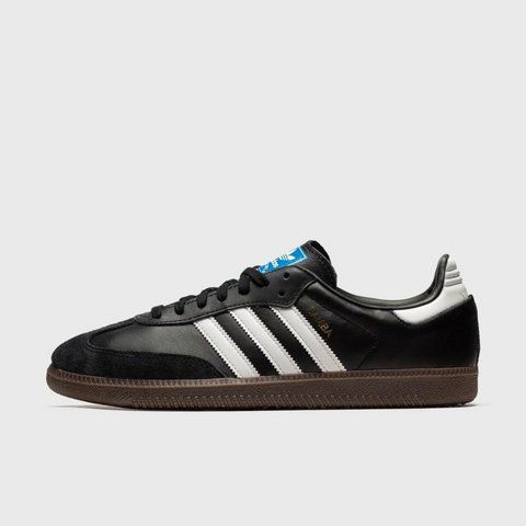 Оригінальні жіночі кросівки adidas Samba OG "Core Black / Cloud White / Gum" (B75807) B75807 фото