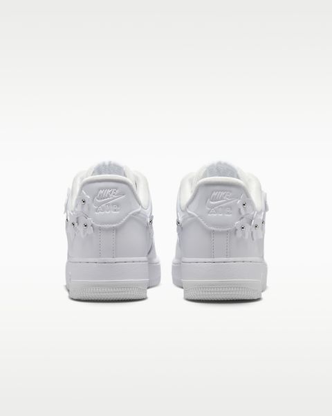 Оригинальные женские кроссовки Nike Air Force 1 '07 "Florette" "White/Wolf Grey/Metallic Silver" (IR8637-100) IR8637-100 фото