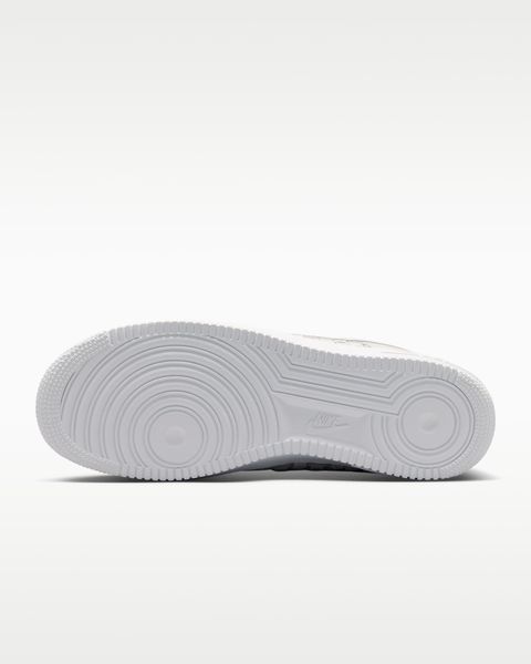 Оригінальні чоловічі кросівки Nike Air Force 1 Low Retro Premium "Summit White/Team Red/Metallic Silver" (IM5755-101) IM5755-101 фото