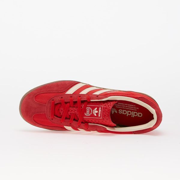 Оригинальные кроссовки adidas Gazelle Indoor "Red/ Better Scarlet/ Crew White" (JS1411) JS1411 фото