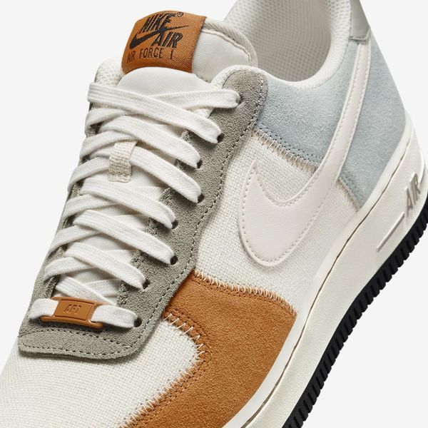 Оригинальные мужские кроссовки Nike Air Force 1 '07 LV8 "Light Pumice/Dark Stucco/Monarch/Ivory" (FZ6684-001) FZ6684-001 фото