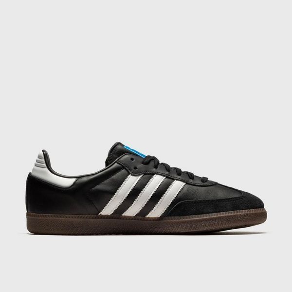 Оригінальні жіночі кросівки adidas Samba OG "Core Black / Cloud White / Gum" (B75807) B75807 фото