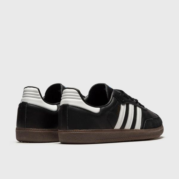 Оригінальні жіночі кросівки adidas Samba OG "Core Black / Cloud White / Gum" (B75807) B75807 фото