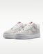 Оригінальні чоловічі кросівки Nike Air Force 1 Low Retro Premium "Summit White/Team Red/Metallic Silver" (IM5755-101) IM5755-101 фото 2