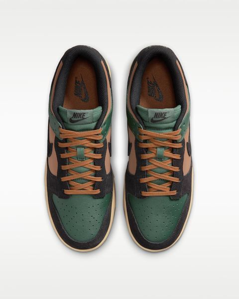 Оригинальные мужские кроссовки Nike Dunk Low Retro "Fir/Light British Tan/Sesame/Black" (IM4414-300) IM4414-300 фото