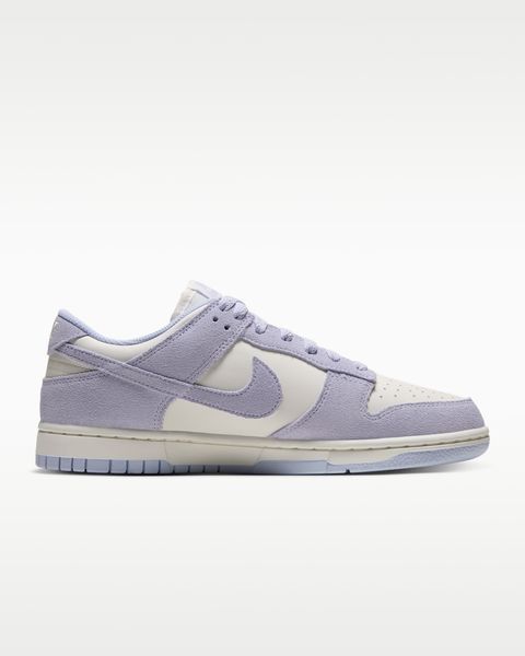 Оригінальні кросівки Nike Dunk Low Suede "Palest Purple/Sail/Metallic Silver" (IO4244-500) IO4244-500 фото