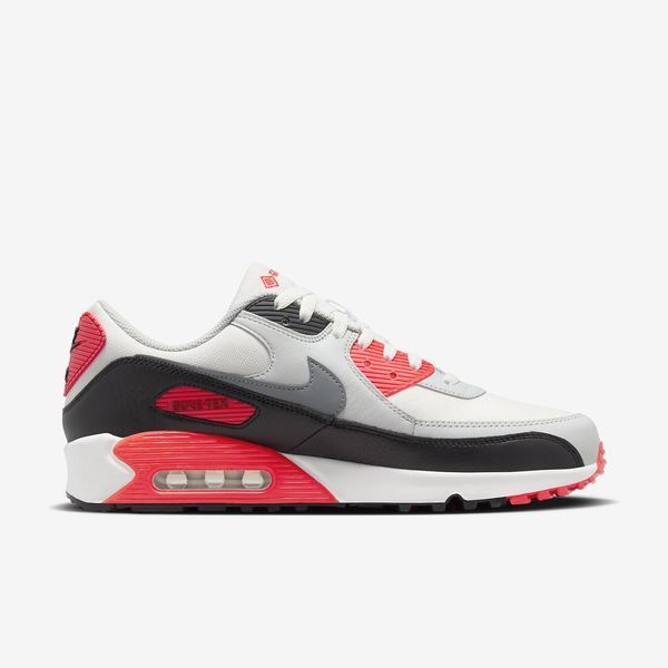 Оригинальные мужские кроссовки Nike Air Max 90 Gore-Tex "Summit White/Bright Crimson/Cool Grey" (FD5810-101) FD5810-101 фото