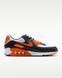 Оригінальні чоловічі кросівки Nike Air Max 90 "White/Black/Dark Smoke Grey/Safety Orange" (JA1015-100) JA1015-100 фото 3