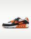 Оригінальні чоловічі кросівки Nike Air Max 90 "White/Black/Dark Smoke Grey/Safety Orange" (JA1015-100) JA1015-100 фото 1