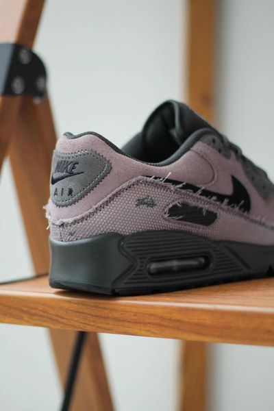 Оригінальні чоловічі кросівки Nike Air Max 90 Premium "Light Violet Ore/Iron Grey/Anthracite/Black" (IQ0612-226) IQ0612-226 фото