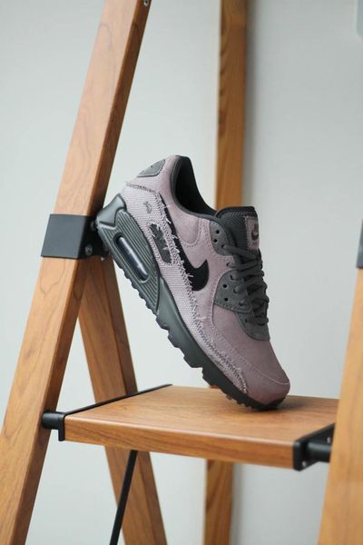 Оригінальні чоловічі кросівки Nike Air Max 90 Premium "Light Violet Ore/Iron Grey/Anthracite/Black" (IQ0612-226) IQ0612-226 фото
