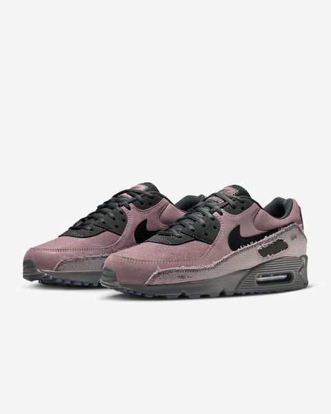 Оригінальні чоловічі кросівки Nike Air Max 90 Premium "Light Violet Ore/Iron Grey/Anthracite/Black" (IQ0612-226) IQ0612-226 фото