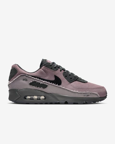 Оригінальні чоловічі кросівки Nike Air Max 90 Premium "Light Violet Ore/Iron Grey/Anthracite/Black" (IQ0612-226) IQ0612-226 фото