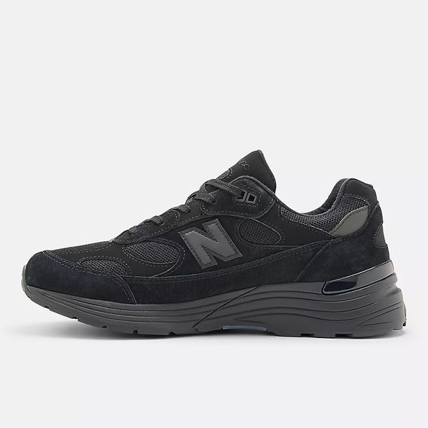 Оригинальные кроссовки New Balance 992 Made In USA "Black / Black" (U992TB) U992TB фото