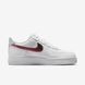 Оригінальні чоловічі кросівки Nike Air Force 1 '07 "White / Picante Red / Wolf Grey" (FD0654-100) FD0654-100 фото 3