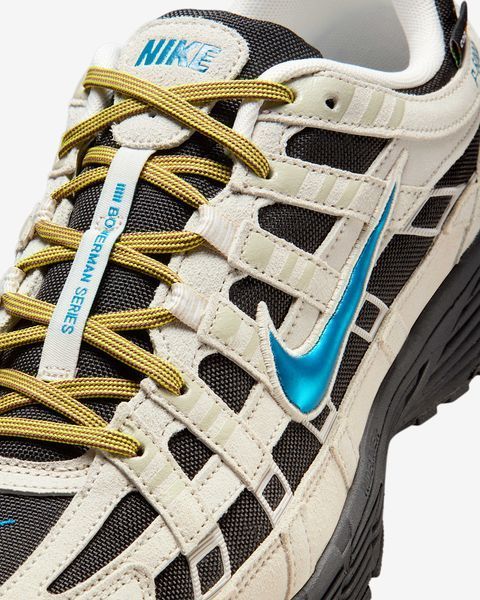 Оригінальні чоловічі кросівки Nike P-6000 Premium CORDURA "Light Orewood Brown/Lightning/Phantom/Green Abyss" (IH0946-100) IH0946-100 фото
